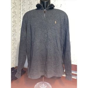 Men’s Polo Ralph Lauren Estate Rib 1/4 Zip Sweater M